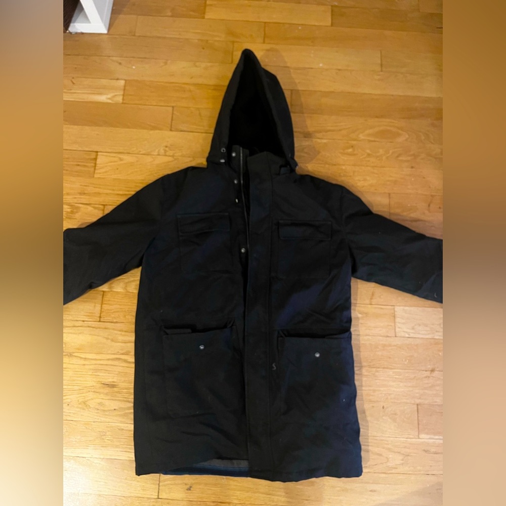 Charcoal Grey Rainforest Winter Coat